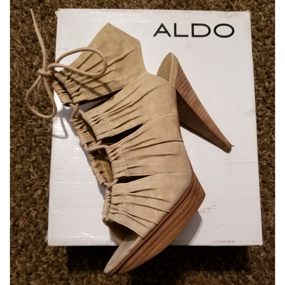 Aldo Lace-Up Heels - Picture 2 of 7